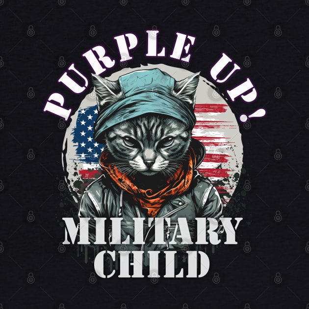 Purple Up For Military Child - Military Purple-Up Day by alcoshirts